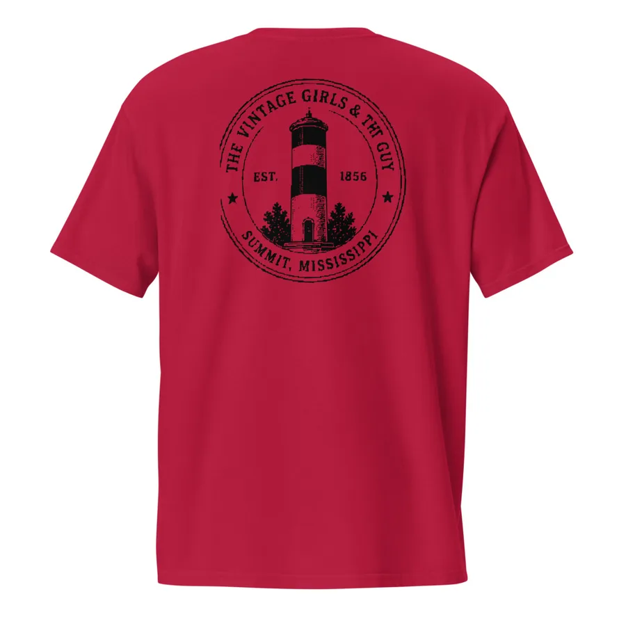Standpipe Tee — Black Ink, back